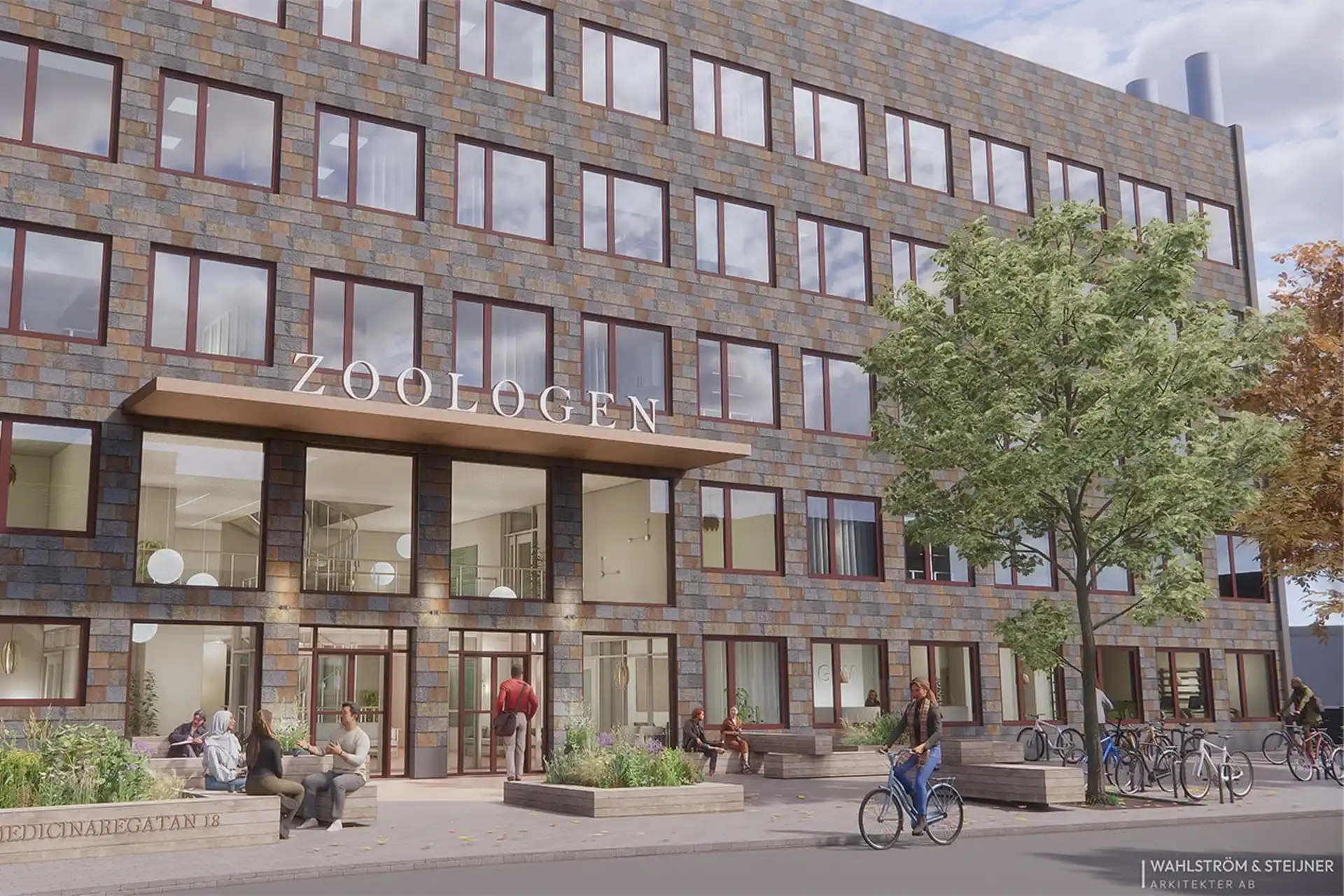 Zoologen. Wahlströms&Steijner Arkitekter/Veidekke