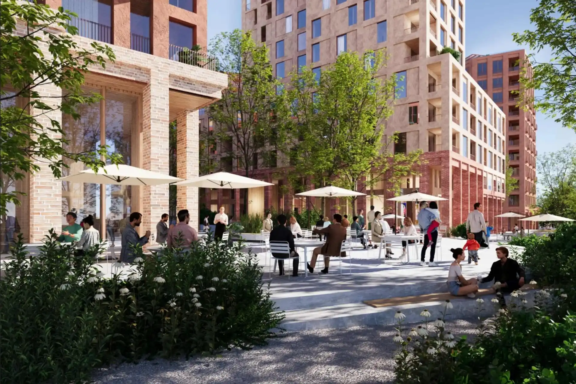 Fornebu Sør i Bærum Lund Hagem Arkitekter