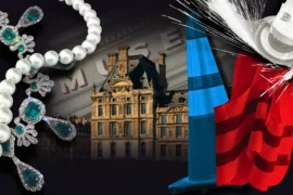 Byggkjegler og varselvester ble dekke for Louvre-kuppet Thumbnail