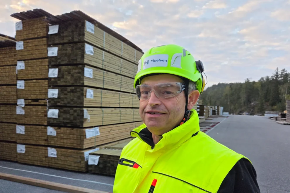 Helge Eliassen blir ny daglig leder ved Moelven Sør-Tre. Foto: Moelven