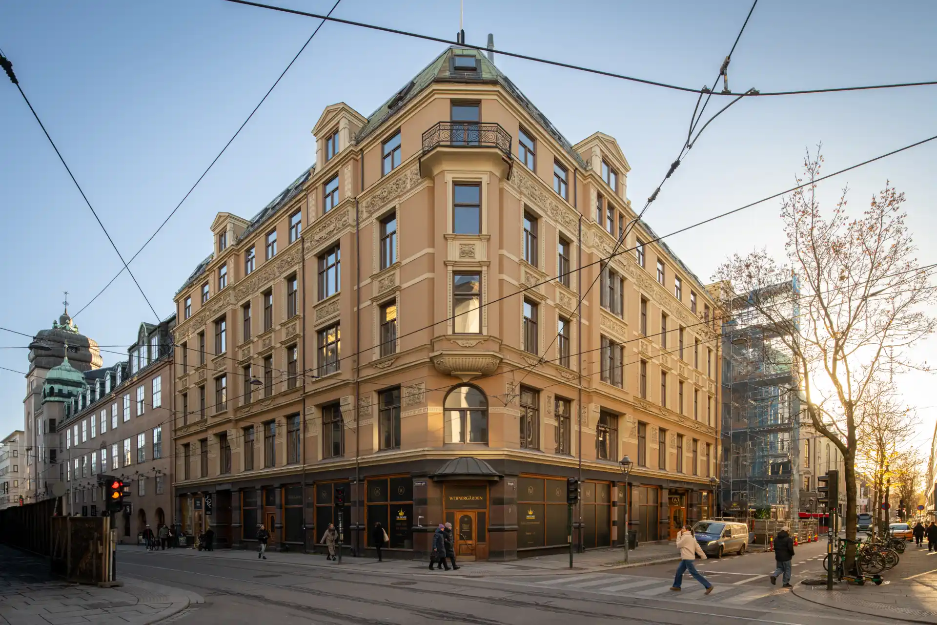 Wernergården skal bli topp moderne kontorlokaler sentralt i Oslo Höegh Eiendom/Dmitry Tkachenko