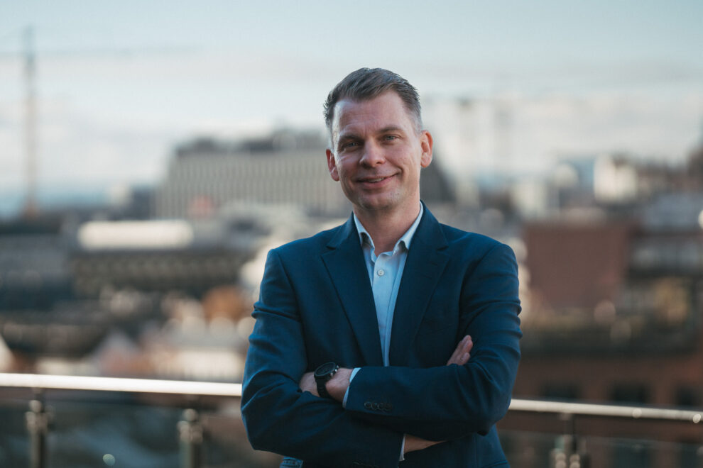 Rasmus Nord, administrerende direktør Sweco Norge. Foto: Jonas Villa-Absalonsen/Sweco