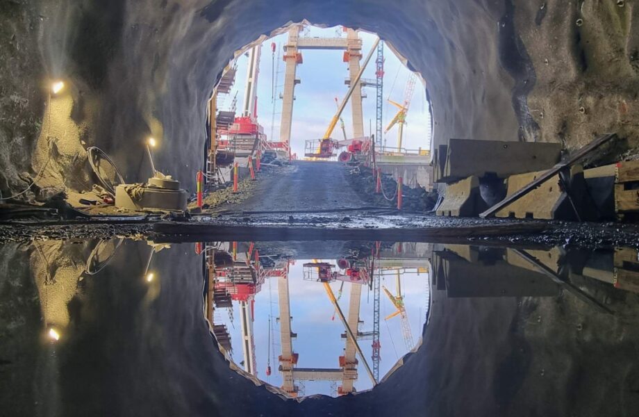 Gjennomslag i lengste vegtunnelen