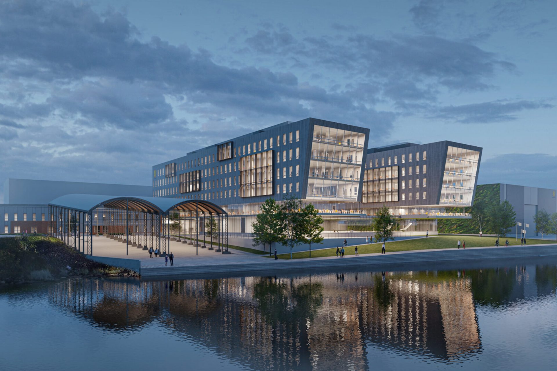 Vision, Horten Industripark, Kongsberg Gruppen, kontor 