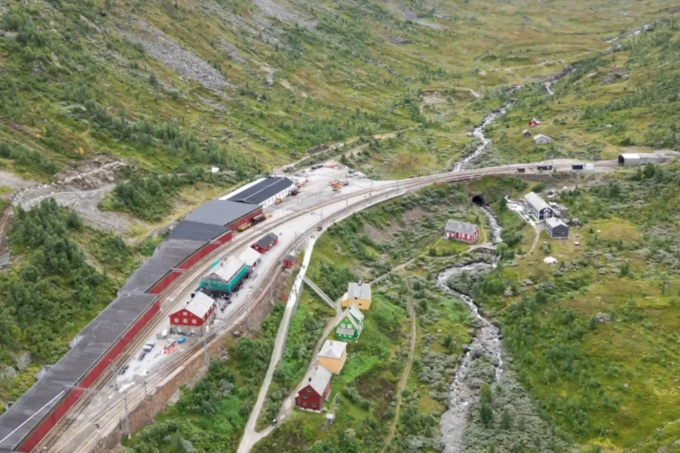 Bane Nor Avlyser konkurransen om bygging på Myrdal. Bilde: Bane Nor