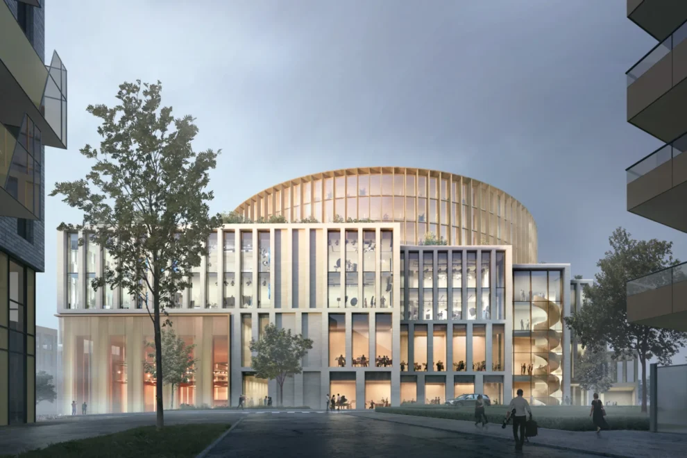 Ilustrasjon: Nordic Office of Architecture med Arup Architecture og Rodeo Arkitekter