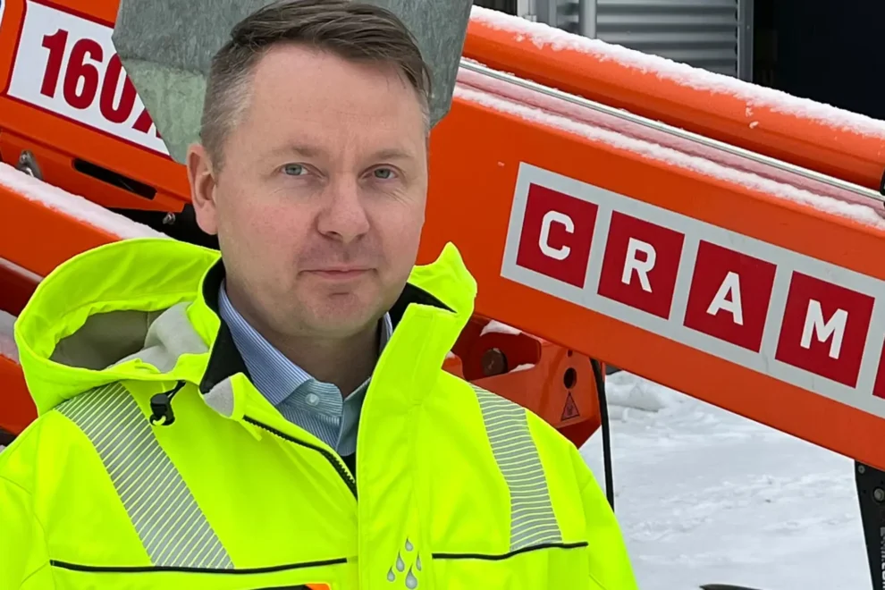 Eirik Tyrihjell, Regionsdirektør Øst i Cramo