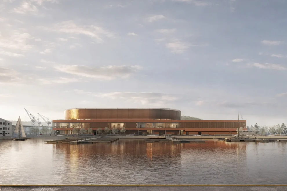 Klart for bygging: NCC skal på oppdrag for Fredrikstad kommune bygge Arena Fredrikstad. Illustrasjon: Add Arkitekter.