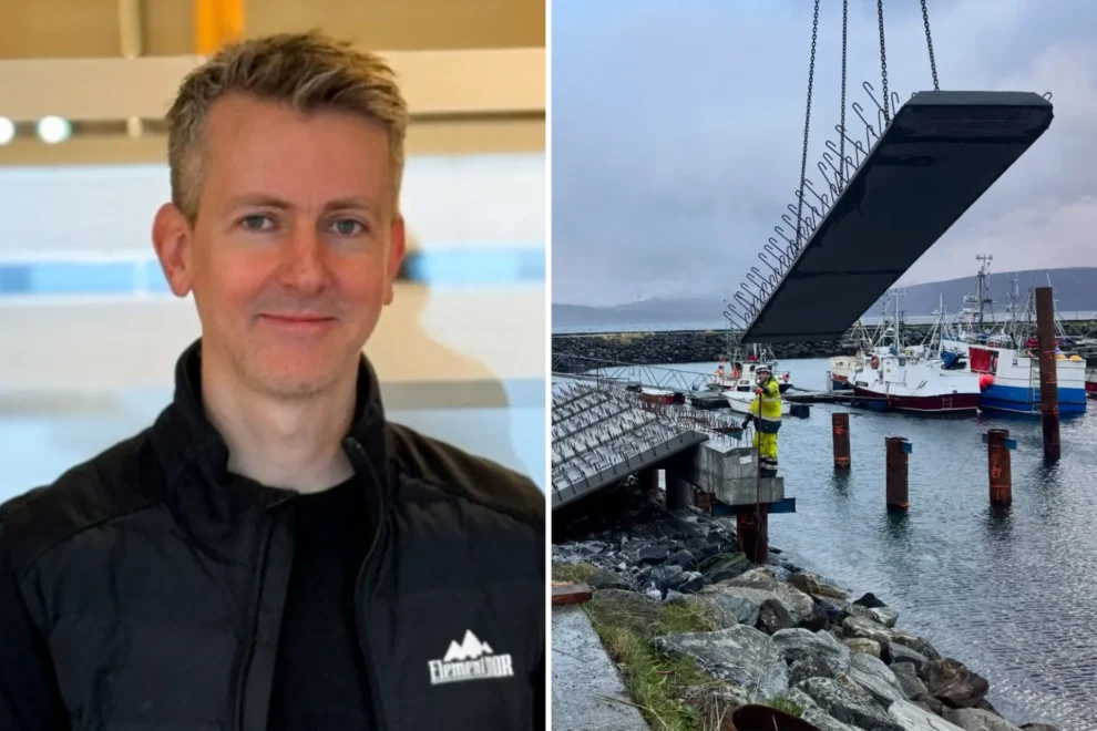 Michael Helmecke er ny daglig leder i betongentreprenøren Element NOR. Foto: Element NOR/Facebook