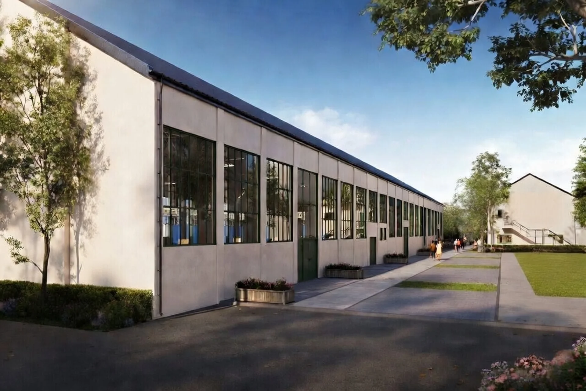 Når senteret står ferdig, vil det bli blant de største treningssentrene i regionen. Jotne Eiendom