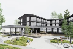 Backe bygger nytt hotell på Byrknes i Gulen