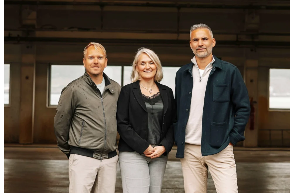 Ole Martin Hansen, Karianne Laksosnes og Kristian Baadstø. Foto: Birgitte Wessel