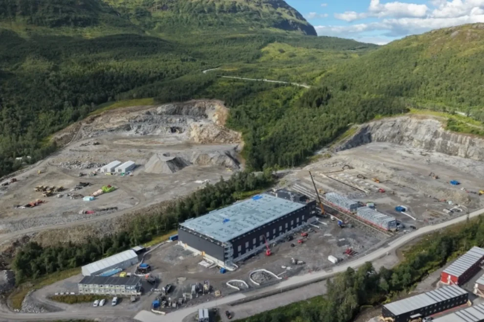 Bilde viser KNB4, som er det første av prosjektene på området «Kvandal North».