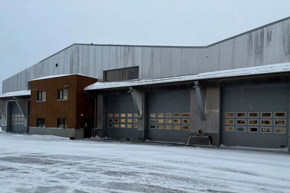 Illustrasjonsbilde: Flerbrukshall i Porsangmoen leir. Det er lignende flerbrukshaller som skal etableres på Setermoen leir. Forsvarsbygg