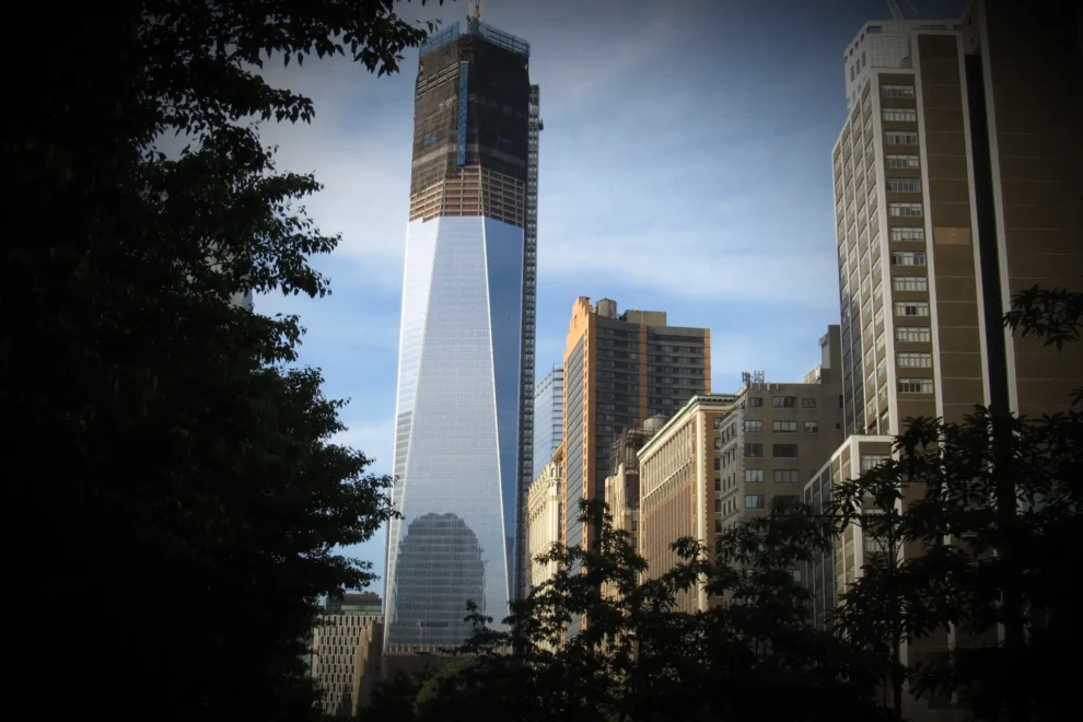 One World Trade Center under bygging i 2012. Foto: Ken Lund / Flickr (CC BY-SA 2.0)