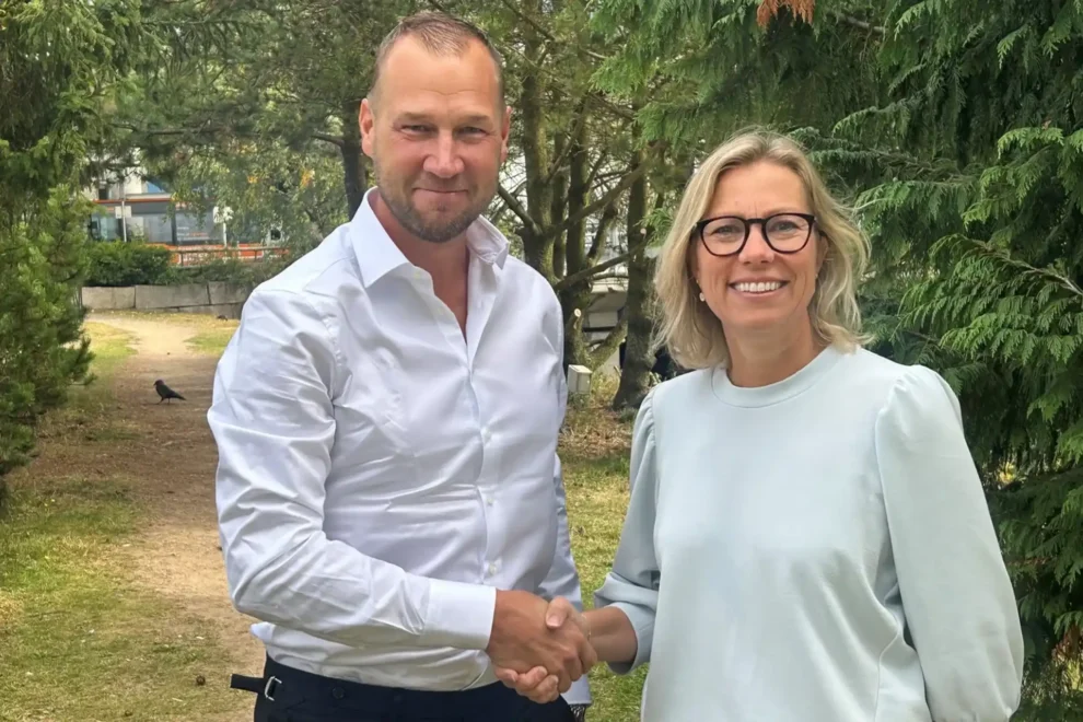 Viktor Svensson fra Rejlers og Kristin O. Augestad fra Multiconsult | Foto: Multiconsult /Rejlers