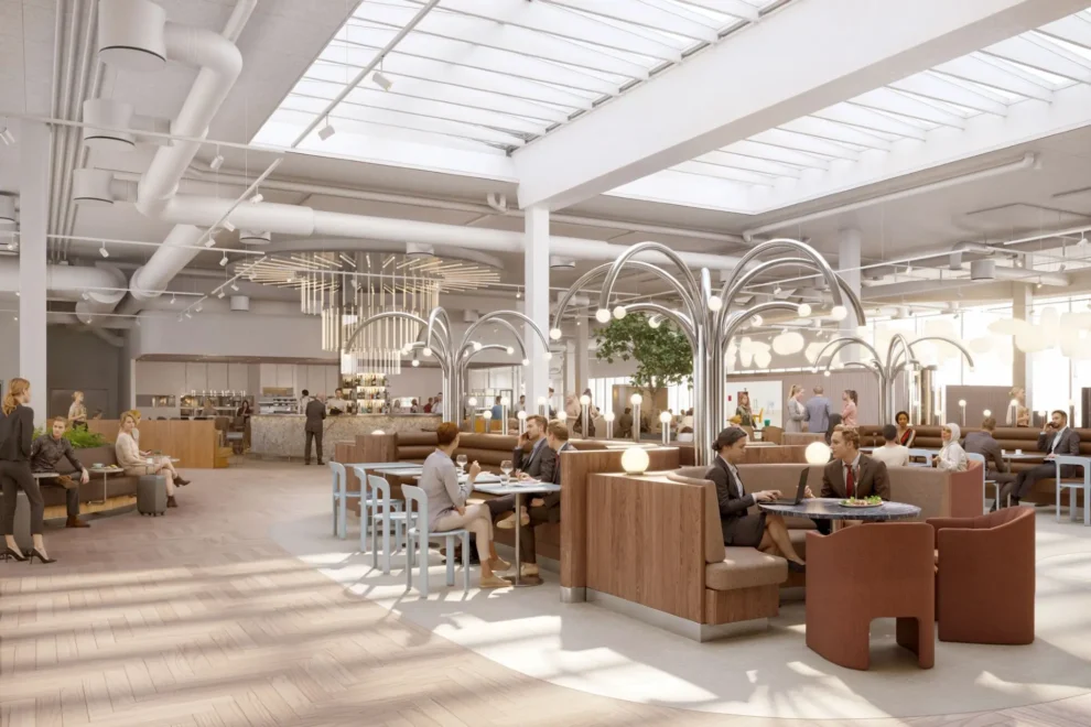 SAS' nye lounge på Kastrup åpner i juni 2027. Foto: SAS